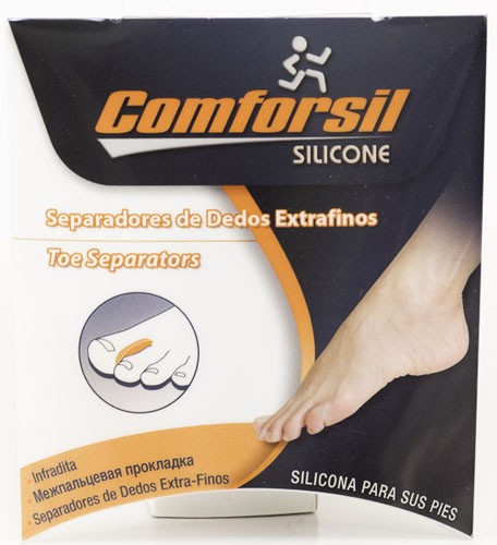 COMFORSIL SILICONA separadedos (extrafino t- med 3 u)